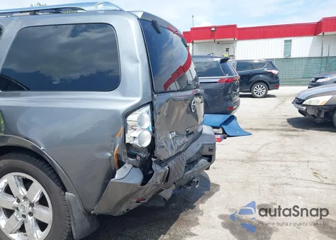 2013 Nissan Armada Platinum z USA, uszkodzony, nr VIN 5N1AA0NE2DN614655